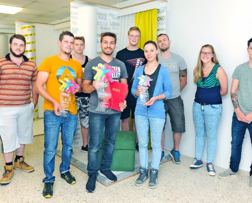 Maler und Tapezierer Siegerehrung