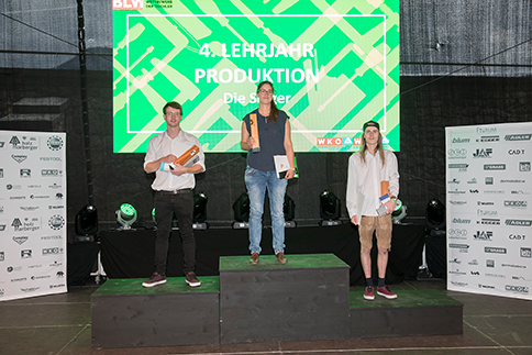 Die-Sieger-im-vierten-Lehrjahr-Produktion-v.l.Tobias-Huditsch-Burgenland-Monika-Holzer-Vorarlberg-Kevin-Berger-Tirol