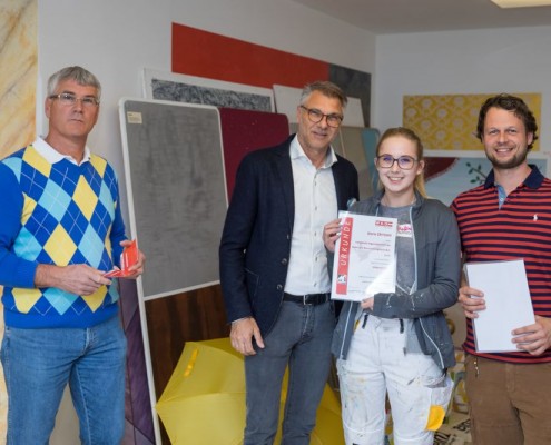 Landeslehrlingswettbewerb der Maler 12.4.2019 Siegerehrung