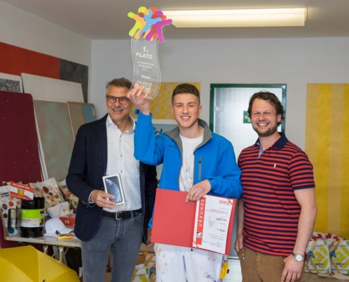 Landeslehrlingswettbewerb der Maler 12.4.2019 Siegerehrung