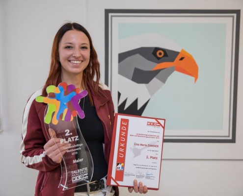 Landeslehrlingswettbewerb der Maler 12.4.2019 Siegerehrung